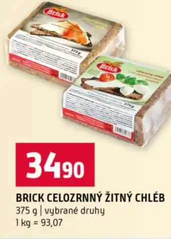Terno Brick celozrnný žitný chléb nabídka