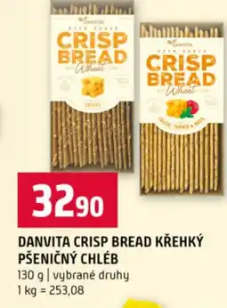 Terno Danvita crisp bread křehký pšeničný chléb nabídka