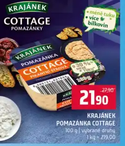 Terno Krajánek pomazánka cottage nabídka