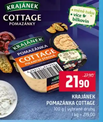 Terno Krajánek pomazánka cottage nabídka