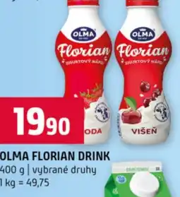 Terno Olma florian drink nabídka