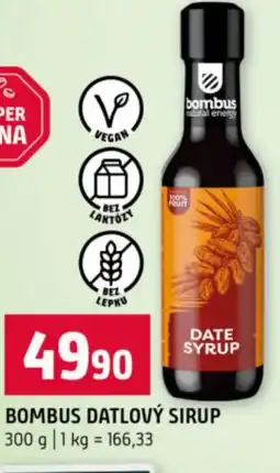 Terno Bombus datlový sirup nabídka
