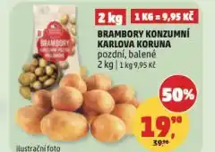 Penny Market Brambory konzumní nabídka