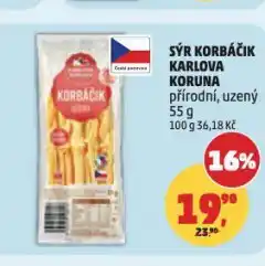 Penny Market Sýr korbáčik nabídka