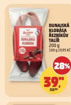 Penny Market Dunajská klobása nabídka