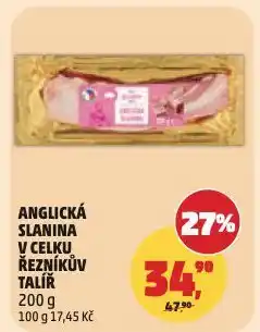 Penny Market Anglická slanina nabídka