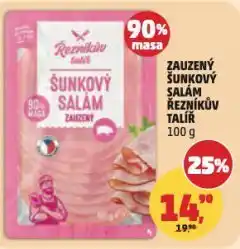 Penny Market Zauzený šunkový salám nabídka