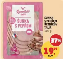 Penny Market Šunka s pepřem nabídka