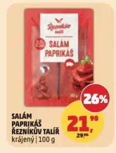 Penny Market Salám paprikáš nabídka