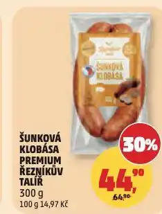 Penny Market Šunková klobása nabídka