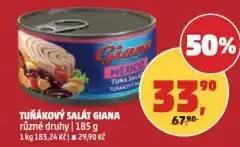 Penny Market Giana tuňákový salát nabídka