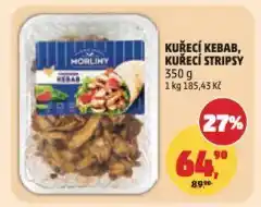 Penny Market Kuřecí kebab nabídka