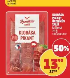 Penny Market Klobása pikant nabídka