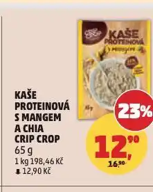 Penny Market Proteinová kaše s mangem a chia crip crop nabídka