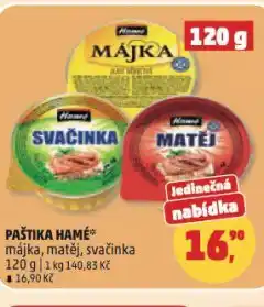 Penny Market Hamé matěj nabídka