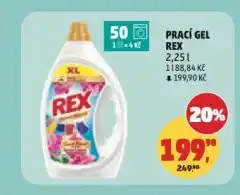 Penny Market Rex prací gel nabídka