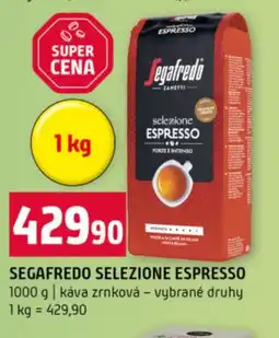 Terno Segafredo selezione espresso nabídka