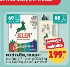 Penny Market Jelen prací prášek nabídka