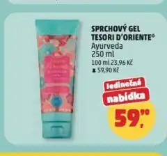 Penny Market Tesori d'oriente sprchový gel nabídka
