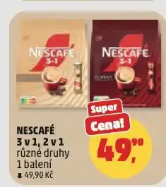 Penny Market Káva nescafé 2v1 nabídka