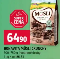 Terno Bonavita müsli crunchy nabídka