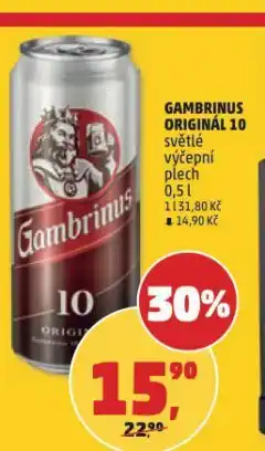 Penny Market Pivo gambrinus nabídka