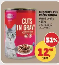 Penny Market Louisa konzerva pro kočky nabídka