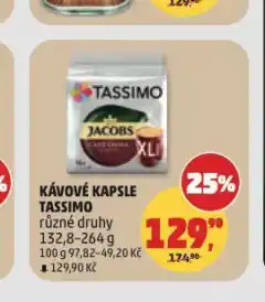 Penny Market Tassimo kávové kapsle nabídka