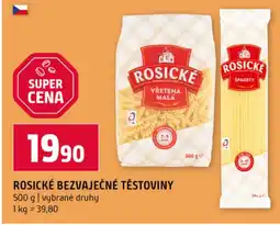 Terno Rosické bezvaječné těstoviny nabídka