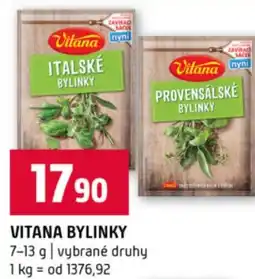 Terno Vitana bylinky nabídka