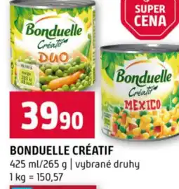 Terno Bonduelle créatif nabídka