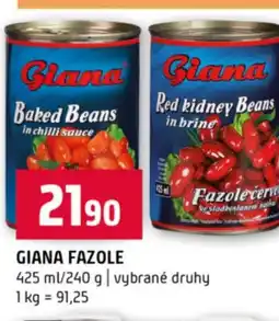 Terno Giana fazole nabídka