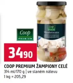 Terno Coop premium žampiony celé nabídka