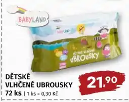 Terno Dětské vlhčené ubrousky nabídka