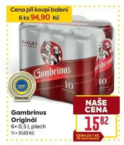 Billa Gambrinus Originál nabídka