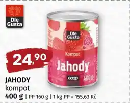 Terno JAHODY kompot 400 g nabídka