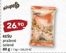 Terno Kešu pražené solené nabídka