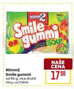 Billa Nimm2 Smile gummi nabídka