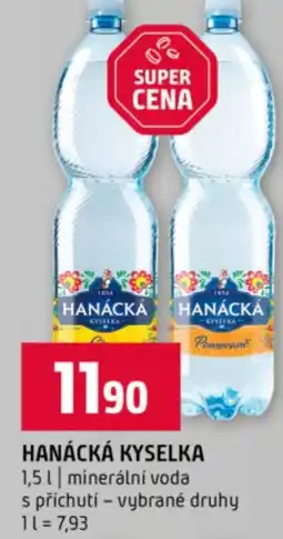 Terno Hanácká kyselka nabídka