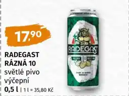 Terno Radegast Rázná 10 nabídka