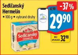 Albert Sedlčanský hermelín nabídka