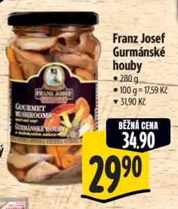 Albert Franz Josef Gurmánské houby nabídka