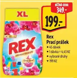 Albert Rex Prací prášek nabídka