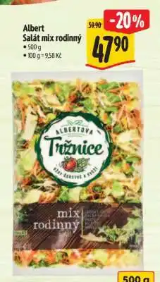 Albert Albert Salát mix rodinný nabídka
