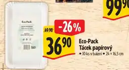 Albert Eco-Pack Tácek papírový nabídka