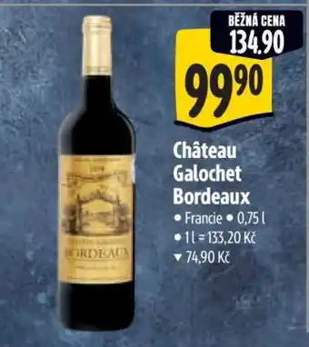 Albert Château Galochet Bordeaux nabídka