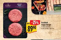 Albert Excellent Angus burger nabídka