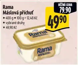Albert Rama máslová příchuť nabídka