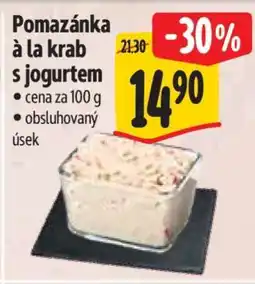 Albert Pomazánka à la krab s jogurtem nabídka