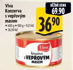 Albert Viva Konzerva s vepřovým masem nabídka